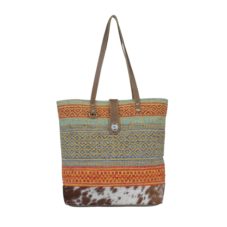 s-3942-1 Myra Tangerine Tote Bag