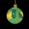 026-Horses Southwest Glass Christmas Ornament-back