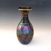 Fairman-IR-Gooseneck medium Bruce Fairman Iridescent Medium Gooseneck Pottery Vase 2