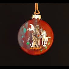 Genuine Bette Day Southwest Glass Ornament