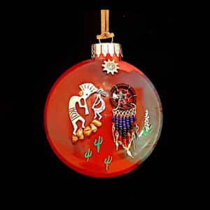 Hand-Painted Southwest Collectible Ornament