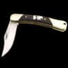 Inlaid Silver Bear Locking Pocket Knife - Image 5