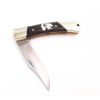 KN-60-3 Inlaid Silver Bear Locking Pocket Knife