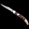 Silver Inlaid Eagle Head Toothpick Pocket Knife - Image 4