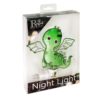 13009 Dragon Glass & Metal Nightlight