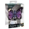 13200 Butterfly Glass & Metal Nightlight