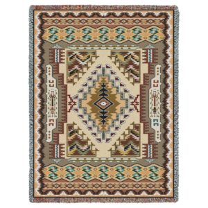7150-T - Painted Hills Sand Blanket Throw