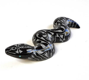 Zuni Snake Fetish Carving by Garcia