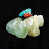 Mahooty Fluorite Bear Fetish with Arrowhead Bundle - Image 3