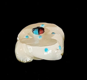 Laate Mother of Pearl Mole Fetish Carving