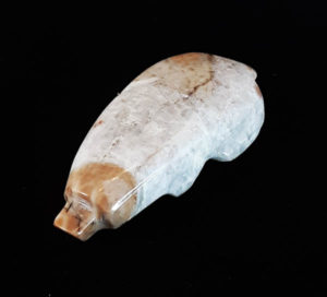 Alabaster Native American Zuni Mole Fetish