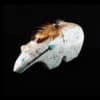 Medicine Bear Fetish with Turquoise Inlay by Ben Livingston - Image 3