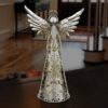 12812-2 LED Silver Lining Angel 9 - Heart