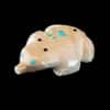 Mole Fetish Carving with Turquoise Inlay - Image 2