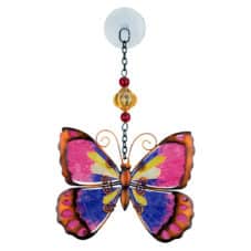 Regal Purple Butterfly Sun Catcher