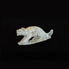 Kaamasee Zuni Mountain Lion Fetish Carving