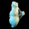Turquoise Bear Fetish with Arrowhead Bundle - Image 3