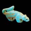 Turquoise Zuni Mountain Lion Fetish - Image 2