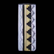 Silver & Brass Overlay Money Clip by Singer