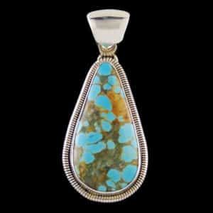 Turquoise Teardrop Pendant