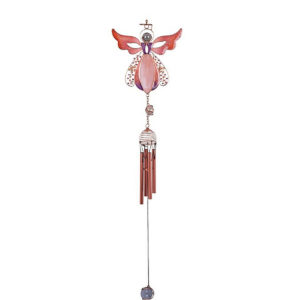 Copper & Glass Angel Wind Chime