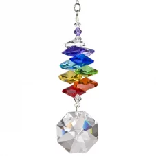 Crystal Rainbow Cascade- Octagon