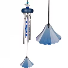 Crystal Sapphire Wind Chime