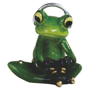 Gamer Frog Figurine