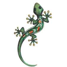 George Chen Green Lizard Wall Decor