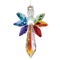 Large Chakra Crystal Guardian Angel