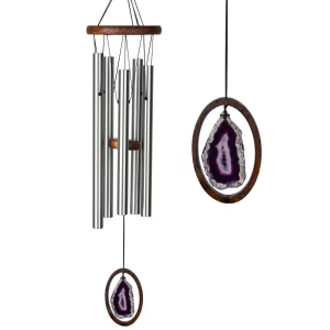 Large Purple Agate Wind Chime