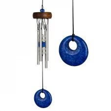 Mini Blue Crystal Wind Chime