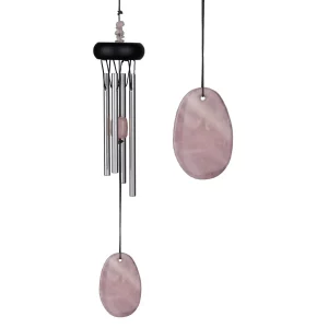 Precious Stones Chime- Rose Quartz