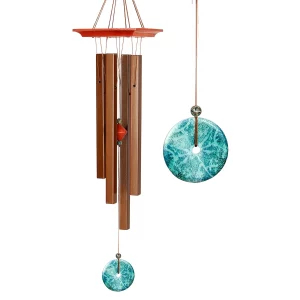 Turquoise Golden Ratio Wind Chime