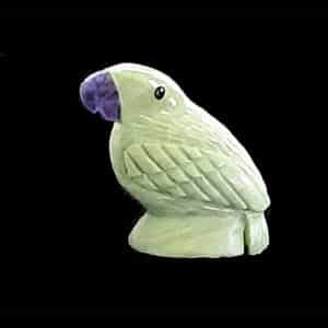 Bobelu Zuni Parrot Fetish Carving