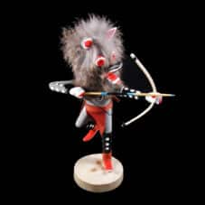 Gray Wolf Kachina