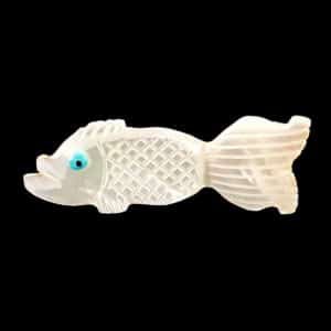 Mother of Pearl Fish Carving