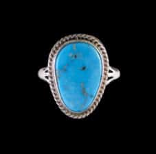 Navajo Turquoise Stone Ring
