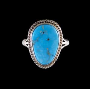 Navajo Turquoise Stone Ring