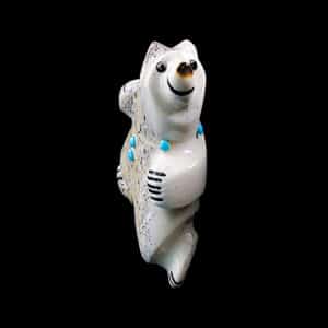 Peina Dancing Bear Fetish Carving