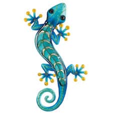 Gecko-Wall-Decor-18-inch-Blue