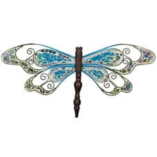 Mosaic-Dragonfly-Wall-Decor-23-inch-Blue