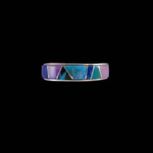 Navajo Multi-Stone Inlaid Ring
