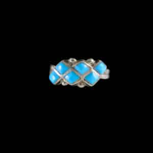 Zuni Turquoise Stone Ring