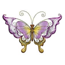 Regal-Butterfly-Wall-Decor-28-inch-Purple