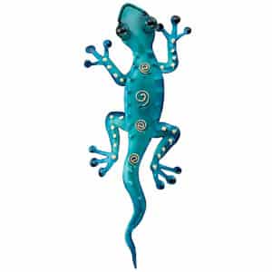 Regal-Gecko-Wall-Decor-11-inch-Blue
