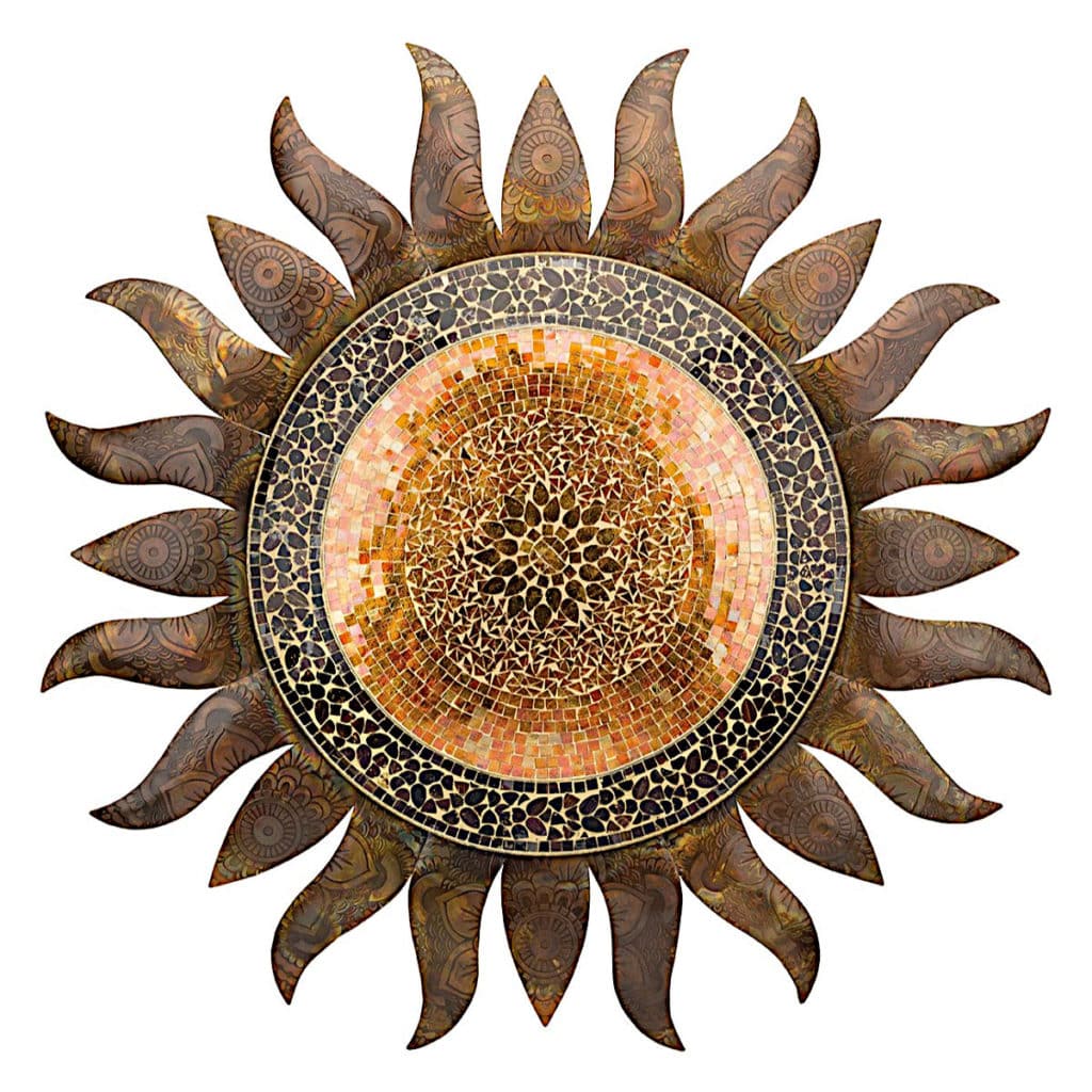 Regal Gold Sun Wall Decor Joe Wilcox Indian Den