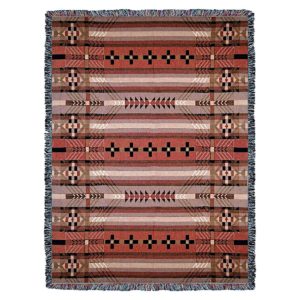 Antelope Ridge Earth Throw Blanket