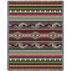 Desert Stripe Decorative Throw Blanket