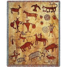 Rock Art of the Ancients Throw